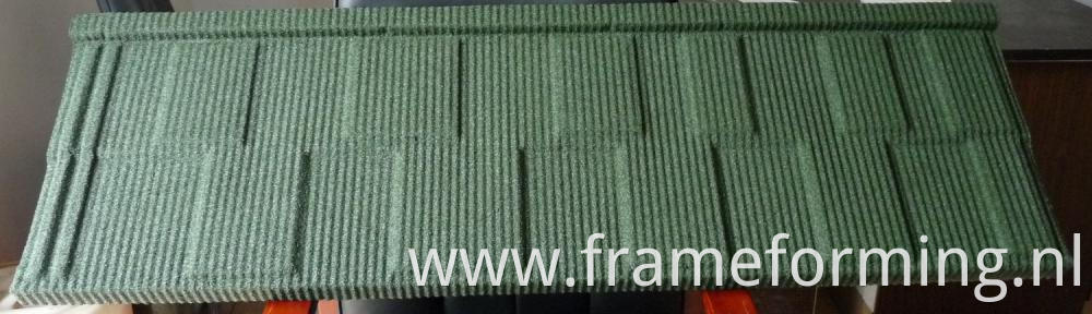 Shingle for Stone Coated Metal Roof Tile Machine